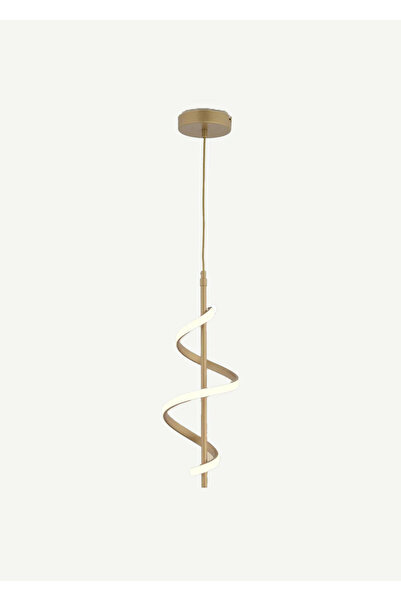 Bella Maison Tornado Sarkıt Led Avize Gold (20x75 cm)