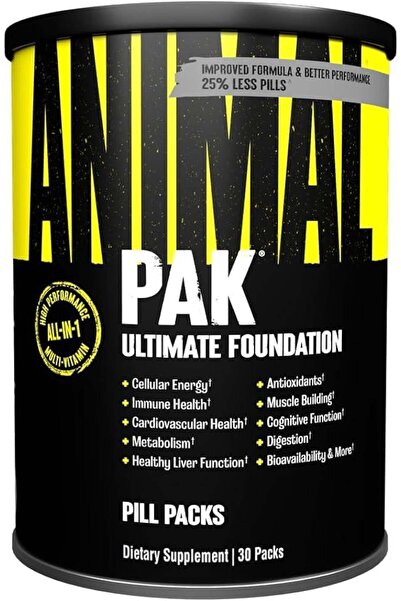 Universal Nutrition UNIVERSAL ANIMAL PAK 30 PACKS
