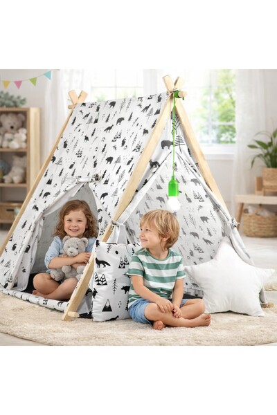 ideal STORE Σκηνή παιχνιδιού idealStore TIPI με φώτα, μοντέλο Tipi, Βαμβάκι, ...