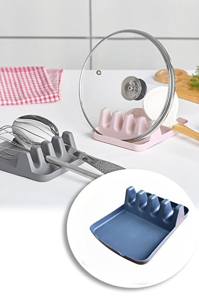 DEYHOME حامل أدوات المائدة وغطاء الوعاء على سطح الطاولة - حامل أدوات المائدة ...