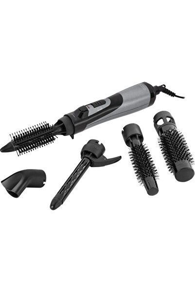 ECG Perie ondulatoare cu aer cald HK 1050, 1000 W, 5 accesorii