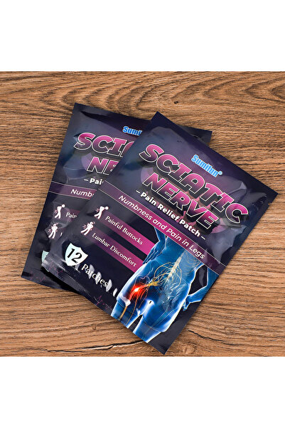 Choice 24 قطعة، 12 قطعة، لصقات لعلاج عرق النسا، لصقات للعمود الفقري القطني وا...