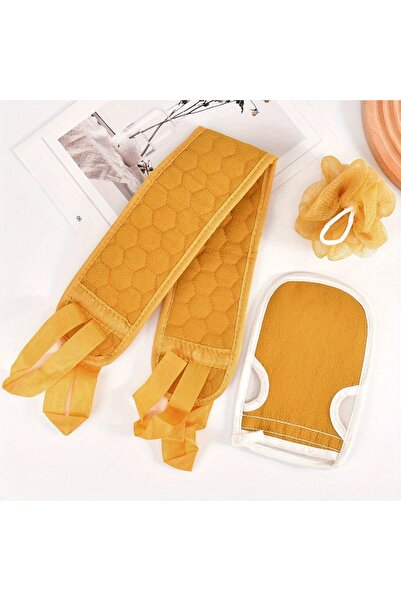 Choice مجموعة أخرى من منتجات الاستحمام: ليفة تقشير الظهر، حزام حمام، منشفة، ق...