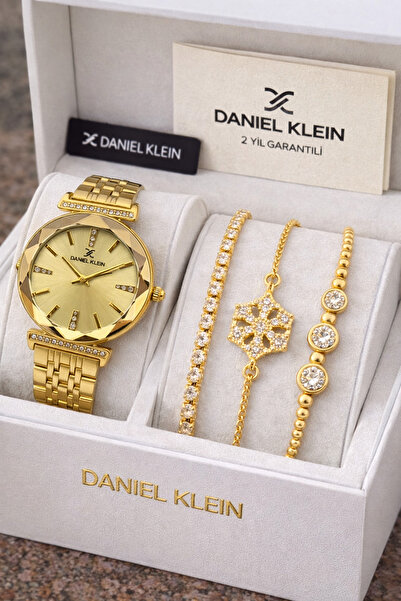 Daniel Klein Marka Gümüş Renk 2 Yıl Garantili Kasa Kadın Kol Saati - Bileklik...
