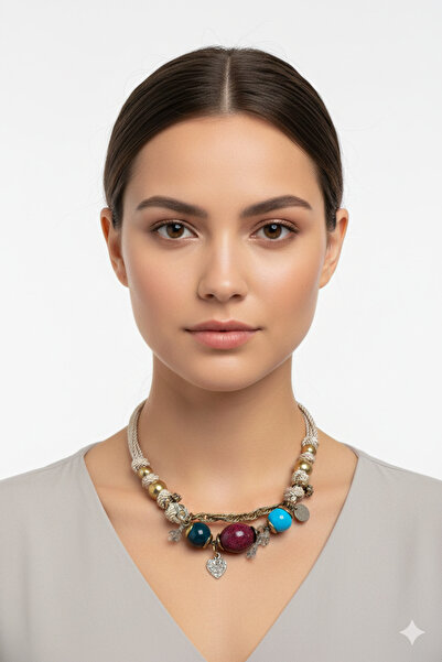 PETEK AKSESUAR قلادة بتصميم حبل