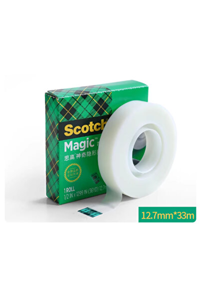 3M Choice 810 12.7mmx33m Magic Tape 810, Scotch Invisible tape, Home Office S...