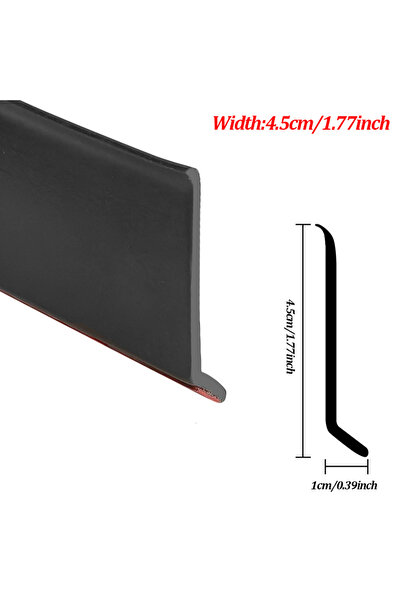 Choice شريط مانع لتسرب الماء من مادة TPE، بطول 2 متر وعرض 4.5 سم، مناسب للنوا...