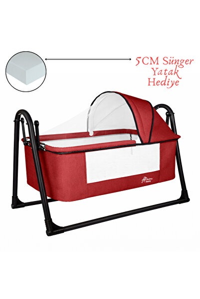 CHUBBY BABY First Class Portatif Sepet Beşik Silinebilir Kumaş 5 CM SÜNGER YATAK
