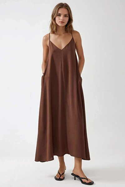 Hiccup Μάξι φόρεμα με λαιμόκοψη σε σχήμα V