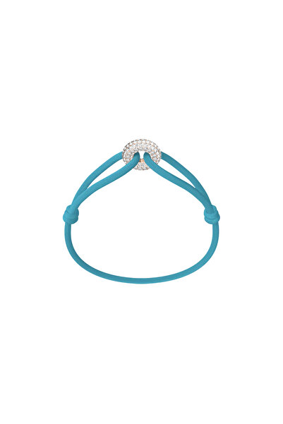 Wecord London سوار روز سوهو المرصع بالحبل