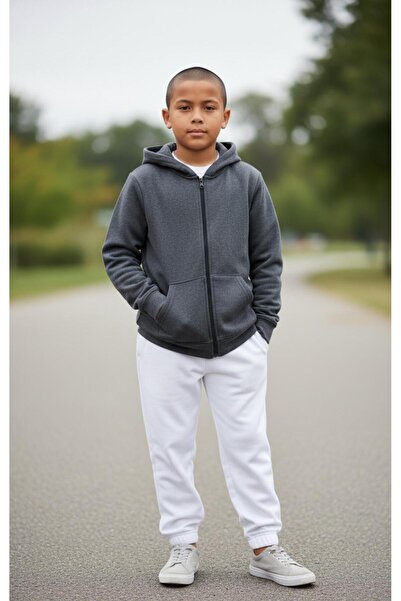 Gala Zippered Hooded Children's Top