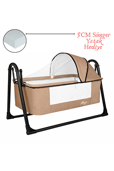 CHUBBY BABY First Class Portatif Sepet Beşik Silinebilir Kumaş 5 CM SÜNGER YATAK