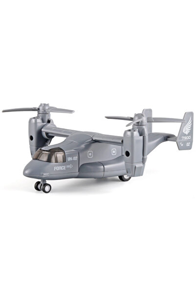 Choice grey with box Diecast Alloy Simulated Osprey Transporter Fighter Aircr...