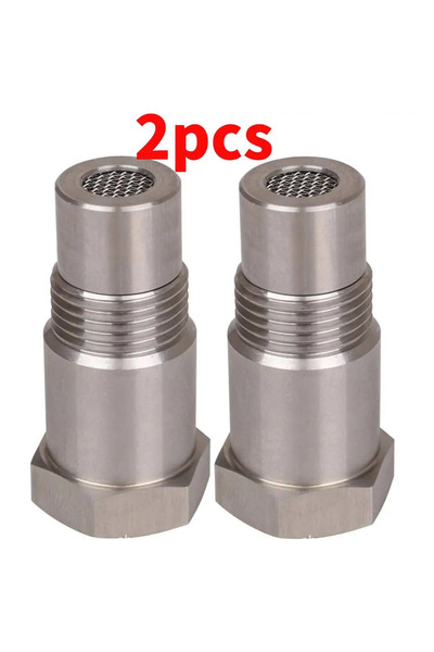 Choice 2PC M18x1.5 Automotive Sensor Adapter Auto Oxygen Sensor Spacer Mini O...