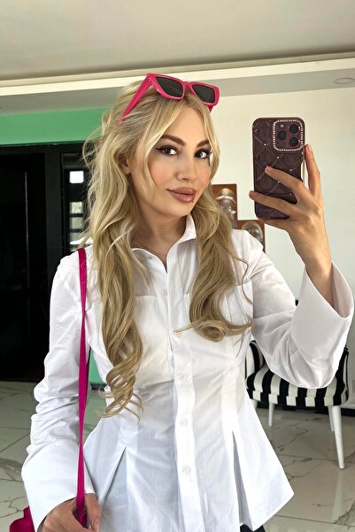 TAKIŞTIR Isıya Dayanıklı Yarımay Çıt Çıt Saç - 16# - Bal Köpüğü - Dalgalı - 6...