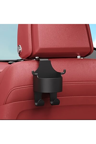 Choice رف تخزين متعدد الوظائف للسيارة، قطعة واحدة، مزود بخطافات وحامل أكواب و...