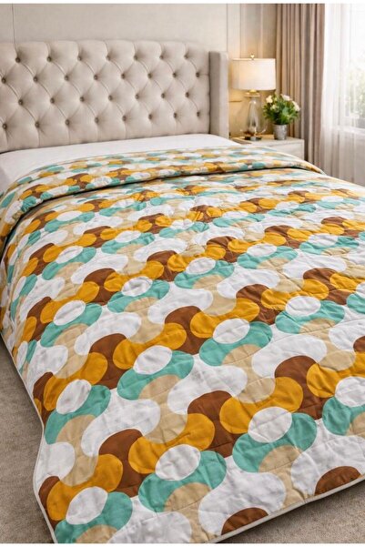 Binna Soft غطاء سرير قطني متعدد الاستخدامات من إيلانورا مقاس 200 × 230 سم / ب...