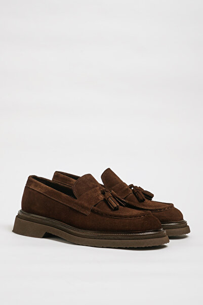 Peter Model Genuine Suede Leather Eva Sole Casual Shoes
