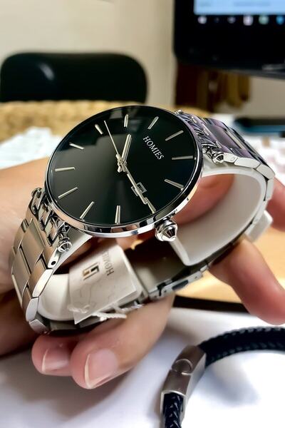 Homies ساعة يد رجالية أصلية مع علبة هدية وضمان لمدة عامين