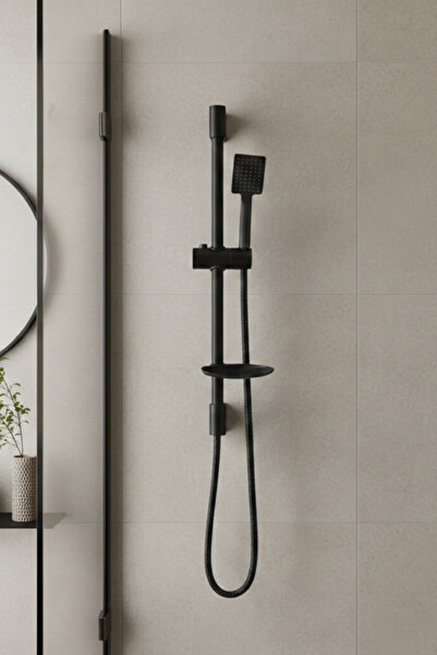 KAREN BANYO Stork Sürgülü Duş Seti, Duş Sistemi 42850 Siyah