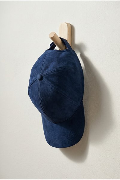 OnMyHead Genuine Suede Kep Navy Blue