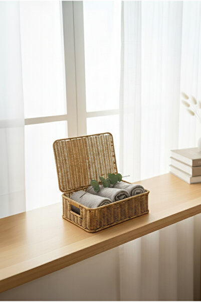FH finehome Mera Rattan Storage Box Small