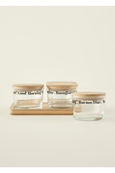 Bella Maison Buongiorno 4'lü Kahvaltılık Seti Siyah (220 cc)