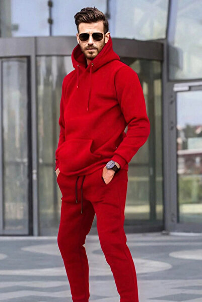 YAKAMEL Set Trening Bărbați YSR - Hanorac cu glugă, picior elastic, 3 fire și...