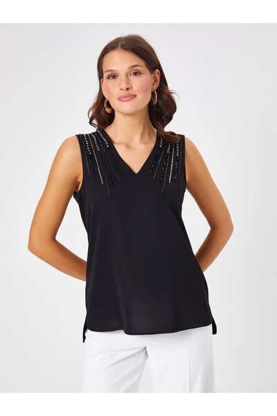 Faik Sönmez Μινιμαλιστικό αμάνικο γυναικείο εσώρουχο με λαιμόκοψη V - Κομψό &...