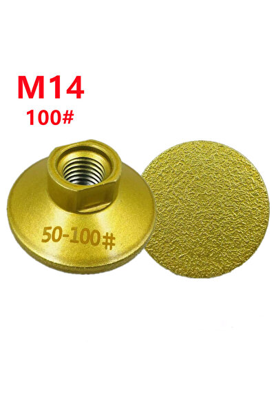 Choice رأس تجليخ مسطح ملحوم M14-100 بوزن 45/60/100 رطل، مناسب لتلميع الأحجار ...