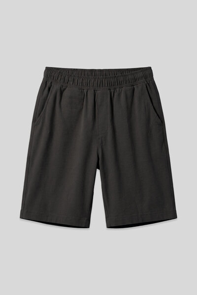 TOMMY LIFE Αντρικό σορτς Chino με υφαντό ελαφρύ εύκαμπτο Anthracite Standard ...