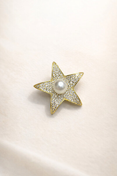 Jack Ferrero KADIN KRİSTAL TAŞLI BROŞ