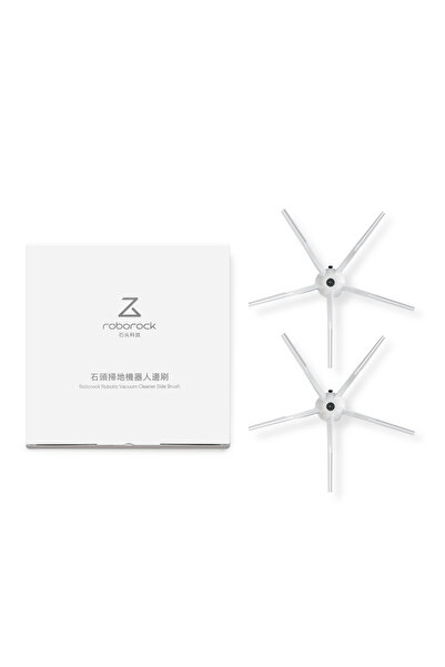 Roborock S5, S6, S7, Q7, Q7 Max Serisiyle Uyumlu Slikon Yan Fırça *2 Adet