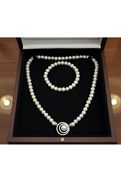 DURAN TAKI TASARIM Inci Set 925 Ayar Gümüş