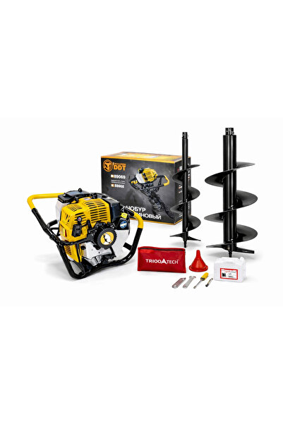 DDT Motor de găurit / foraj de pământ Mustang 4 CP, 8000 Rpm + burghiu 150 mm...