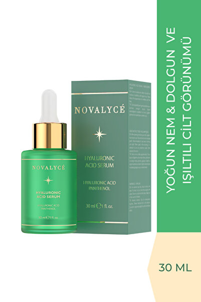 Novalyce Hyaluronic Acid Serum Panthenol & Yoğun Nemlendirici Etki B5