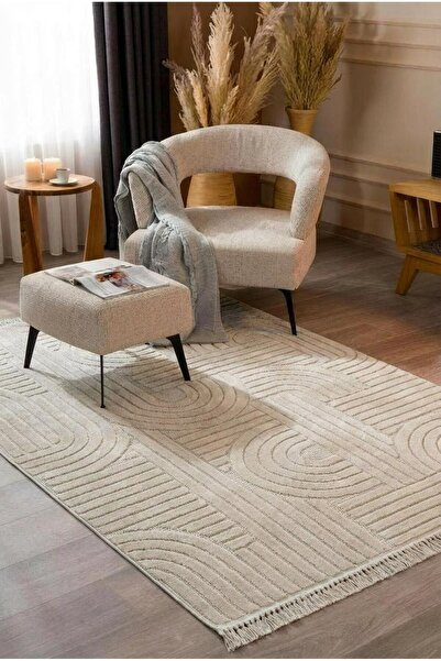 SARAZ HALI Dizayn Kaymaz Taban Koridor Halısı Kesme Yolluk Mutfak Halısı Mode...