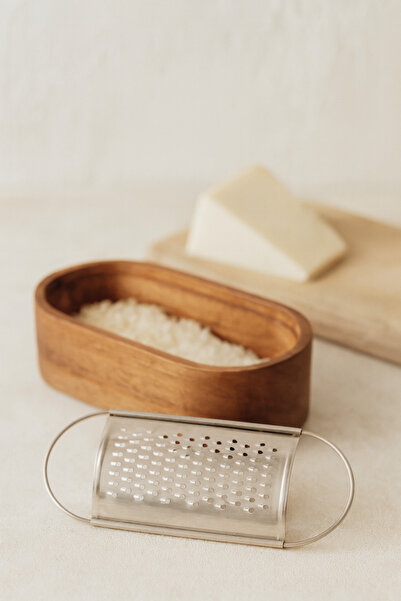 Bohemian Akasya Hazneli Mini Rende – 14 cm Paslanmaz Çelik