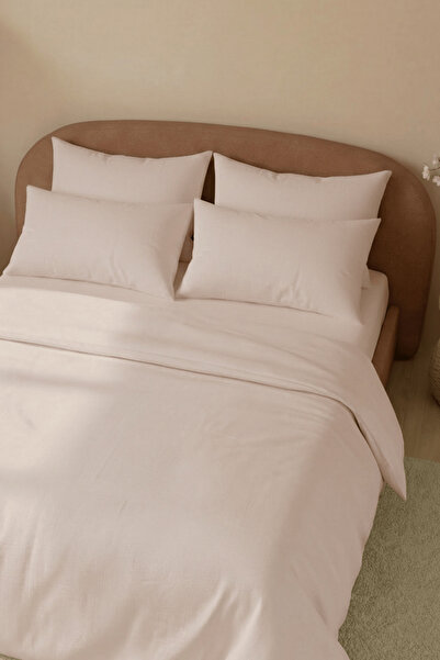 Anılsan طقم غطاء لحاف فردي مسطح من كاميليا - مصنوع من القطن بنسبة 100%