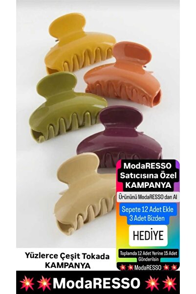 Genel Markalar Oval Renkli Mandal Toka 6 cm