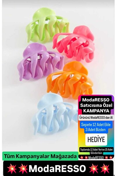 modares Renkli AHTAPOT Mandal Toka - 4 cm