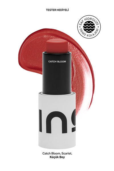 INO Cosmetic Scarlet Stick Ruj & Allık 4,5Gr