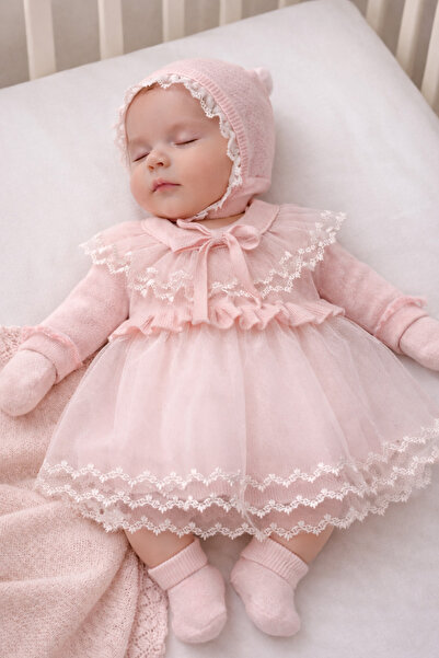 Naka Concept طقم إلارا المكون من 5 قطع للفتيات الرضع بعد الخروج من المستشفى -...