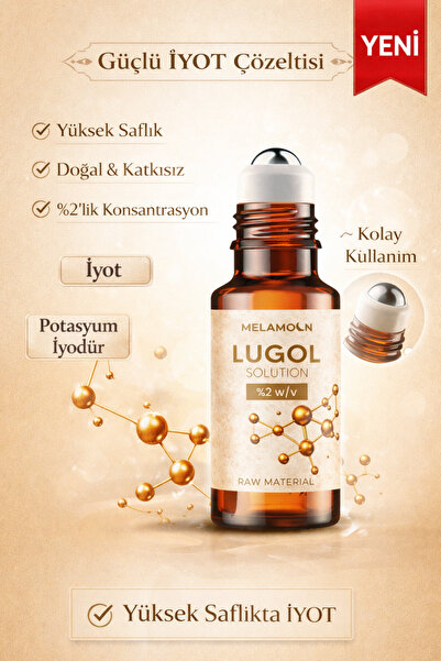 Melamoon Lugol Solüsyon, Lugol Çözeltisi %2 w/v - R&D, İyot Çözeltisi 30 ml