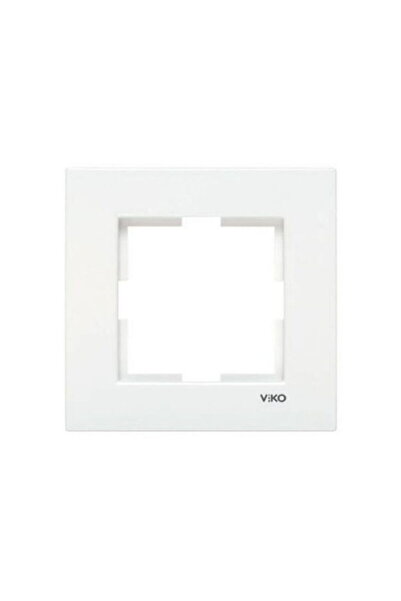 VİKO Квадратна единична рамка БЯЛА