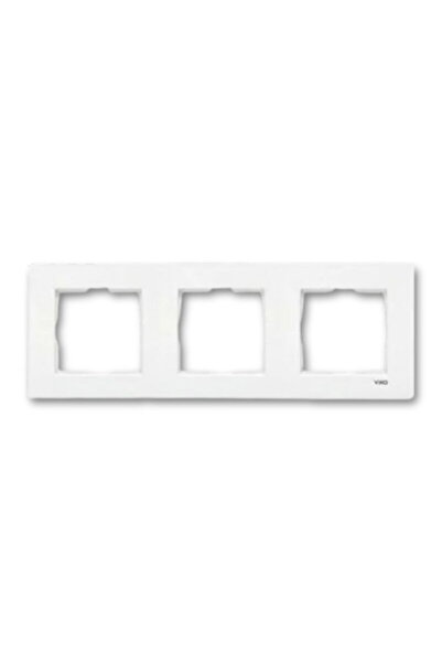 VİKO KARRE BEYAZ ÜÇLÜ ÇERÇEVE