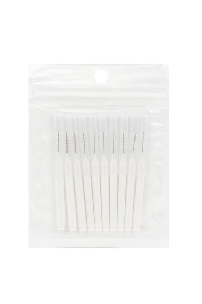 Choice علبة فرشاة أسنان بيضاء مكونة من 20 قطعة، فرشاة أسنان بين الأسنان، 20 ق...