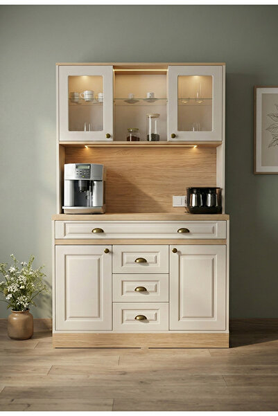 Avm 24 Mikel Masalı Kahve Köşesi Led Aydınlatmalı %100 Mdf Ücretsiz Montaj 12...