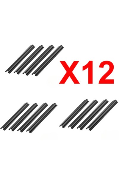 Choice 12PCS 12pcs Car Interior Cable Line Sleeve Protector Universal Hidden ...