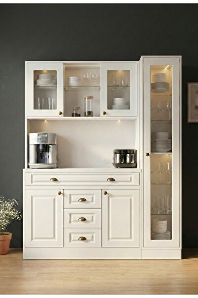 Avm 24 Mikel Masalı Kahve Köşesi Led Aydınlatmalı %100 Mdf Ücretsiz Montaj 16...